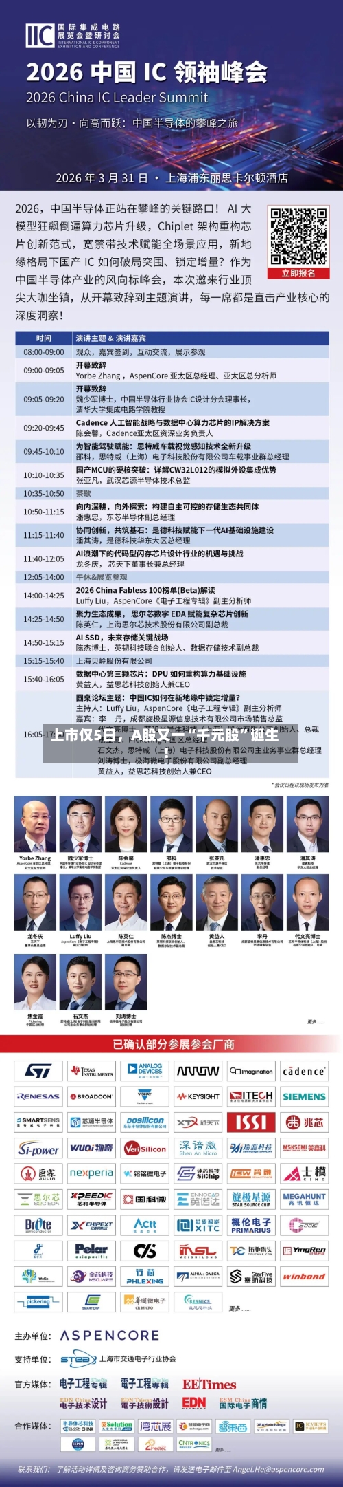 上市仅5日，A股又一“千元股”诞生！-第3张图片