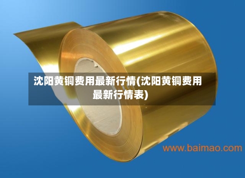 沈阳黄铜费用最新行情(沈阳黄铜费用最新行情表)-第2张图片
