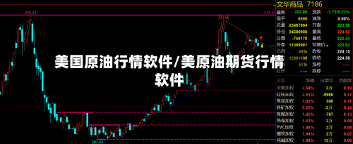 美国原油行情软件/美原油期货行情软件-第2张图片