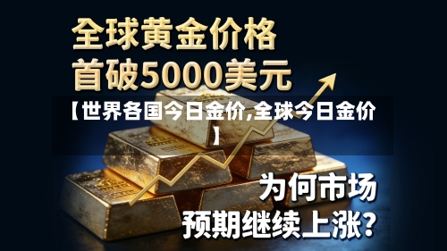 【世界各国今日金价,全球今日金价】